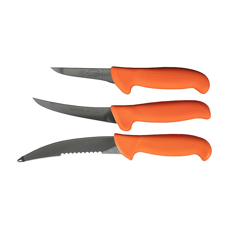 Dick Messer-Set Ergogrip Outdoor 3-teilig