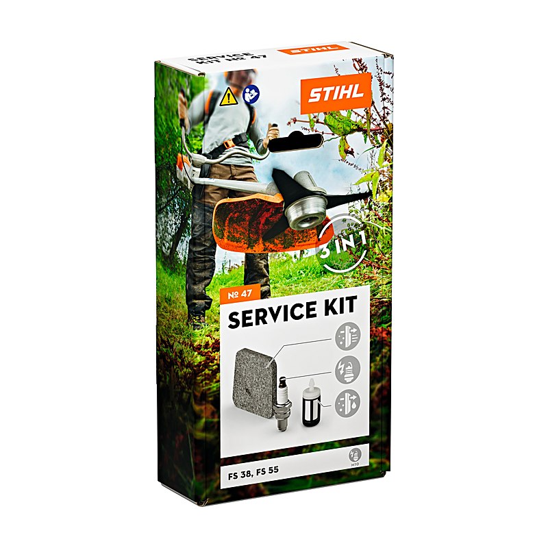 Stihl Service-Kit für Freischneider, Passend für FS 38 (2-Mix-Motor), FS 55 (2-Mix-Motor)