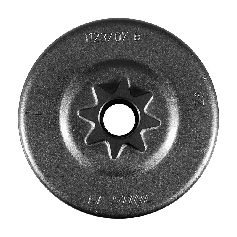 Stihl Sternkettenrad inklusive 3-Backen-Kupplung 1/4", 8 Zähne