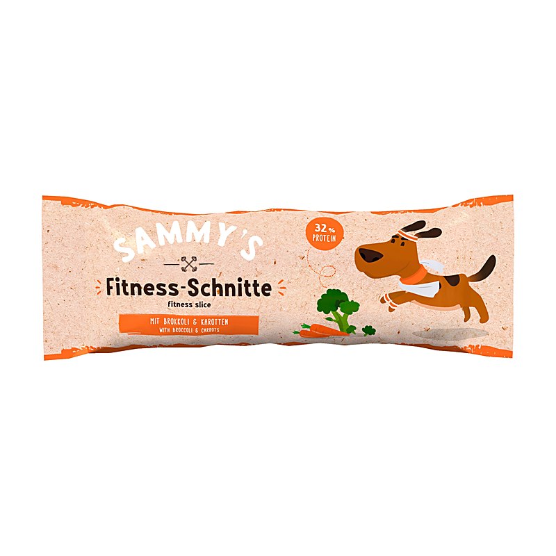 Sammy's Fitness-Schnitte, Mit Brokkoli und Karotten