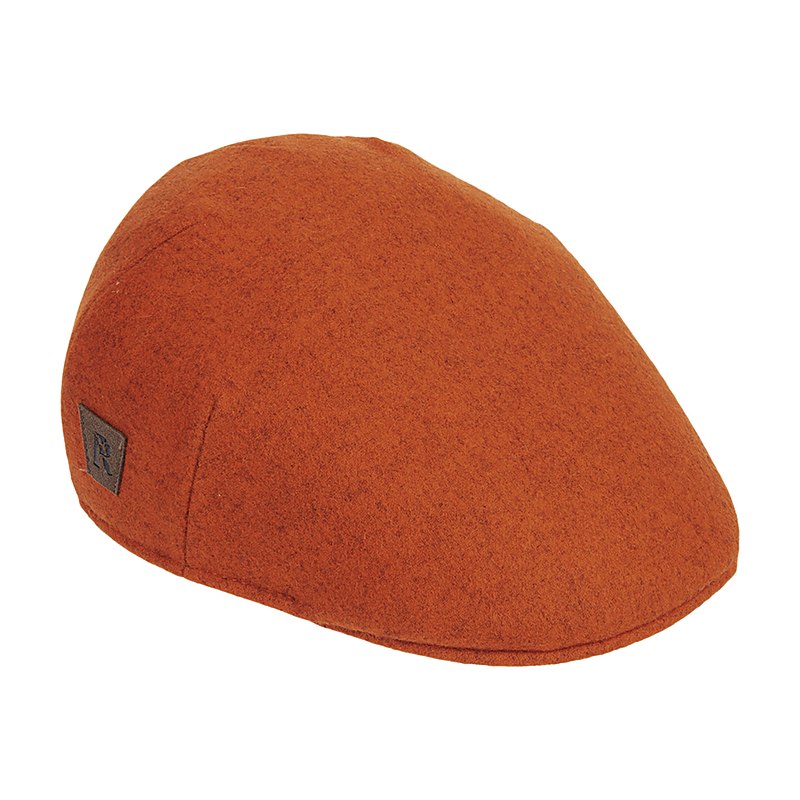 Rascher Kappe Signal-Loden, orange-melange, Größe 61