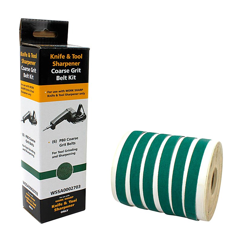 Work Sharp Schleifband für Schärfgerät MK II, Körnung 80