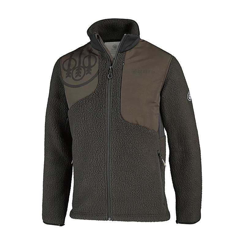 Beretta Herren-Faserpelzjacke Trailhead Thermal Pro, brown bark, Größe S