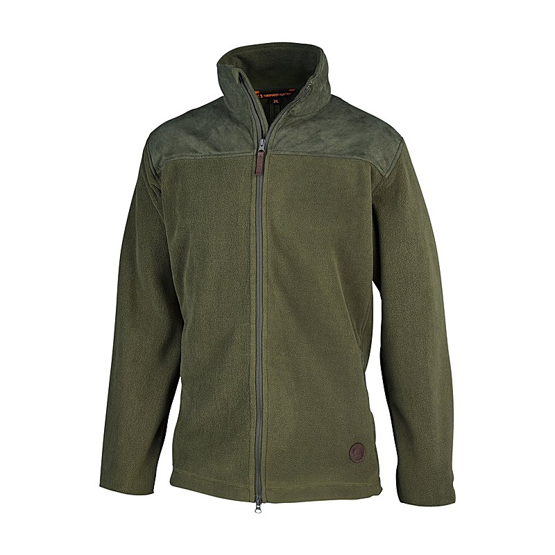 Nordforest Hunting Fleecejacke Fjell, oliv, Größe S