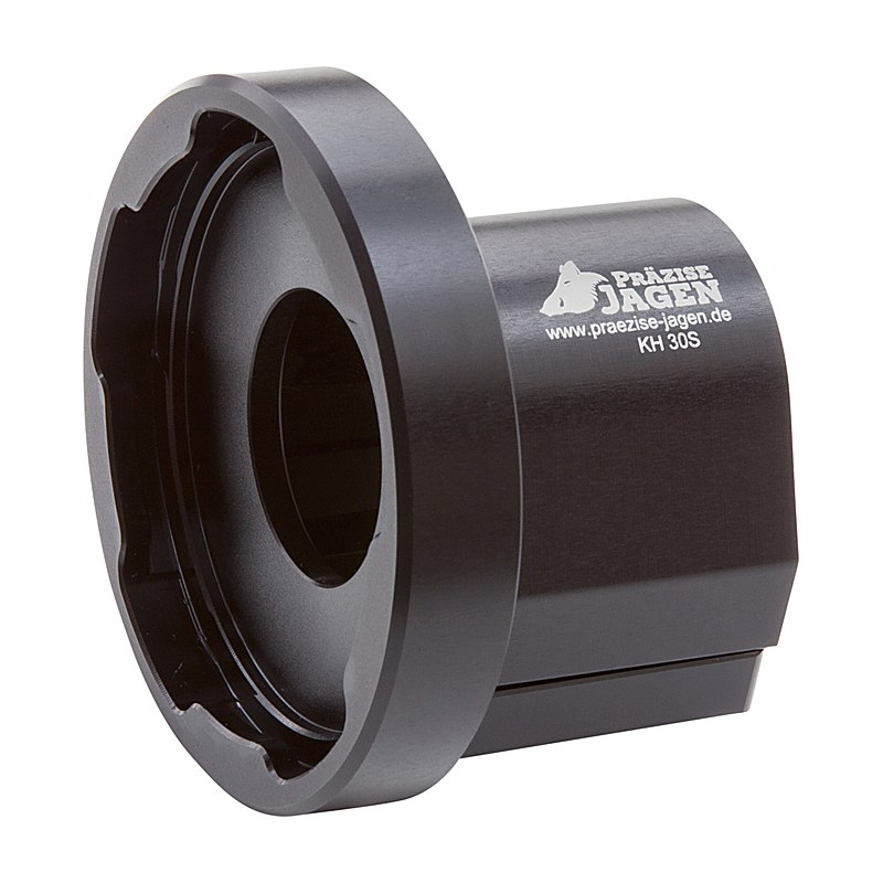 Präzise Jagen Klemmhülse, Durchmesser 30 mm mit Zeiss-Schiene
