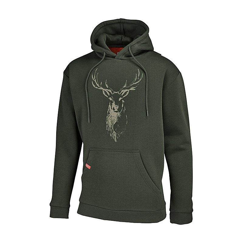 Hart Pullover Branded-H Hirsch, grün, Größe S