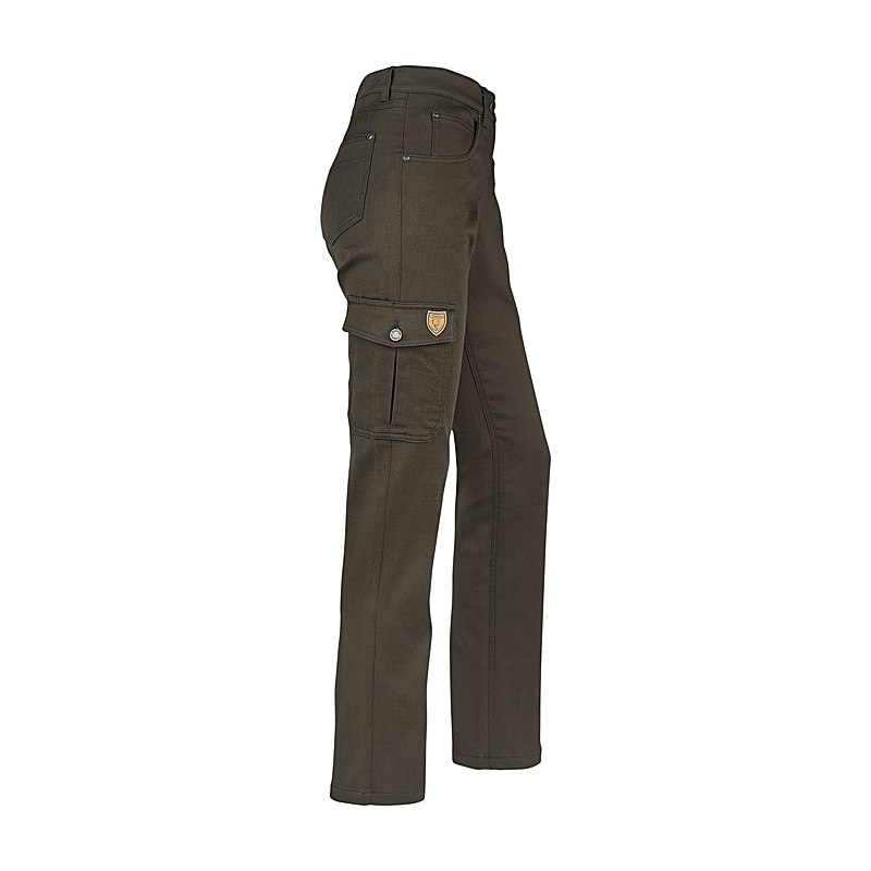 Hubertus Jeans Comfort Stretch Henriette, dunkeloliv, Größe 52