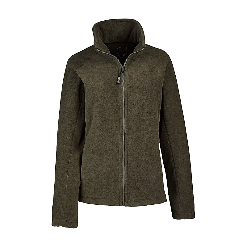 Hubertus Fleecejacke Rhön, oliv, Größe XXL