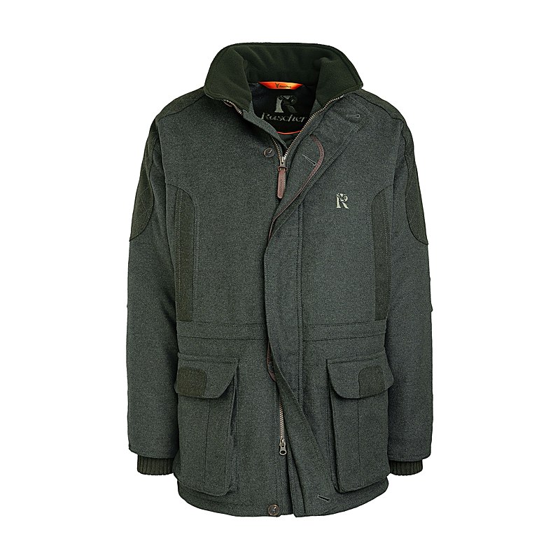 Rascher Lodenjacke Mod. 400 Evo mit Membran, oliv, Größe 64