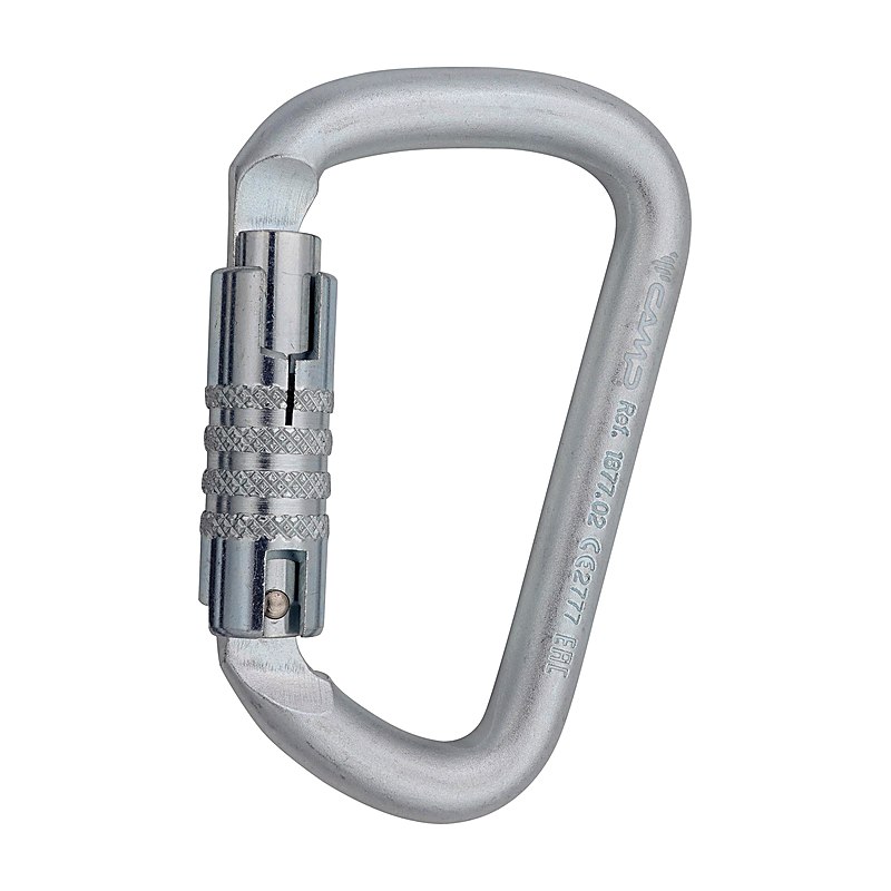 Camp Karabiner D Pro Trilock, Stahl