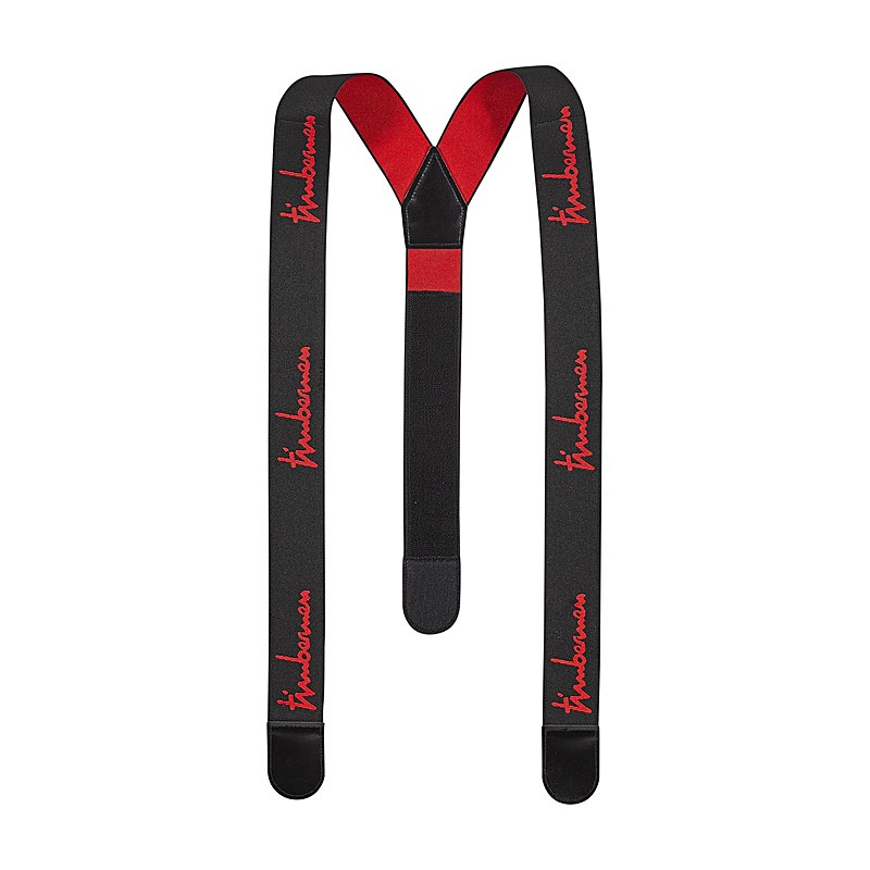 Timbermen Hosenträger Stretch Klett 3-Fach