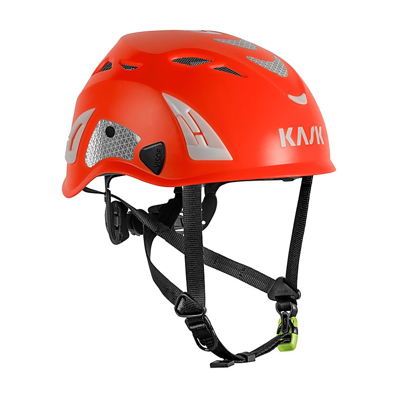 Kask Schutzhelm Superplasma PL Hi Viz, red fluo