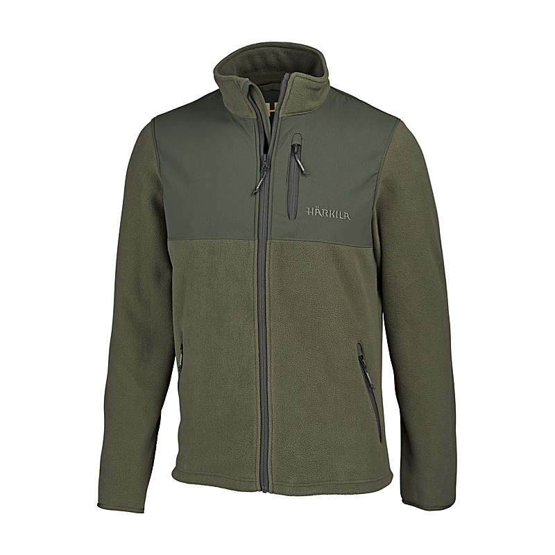 Härkila Fleecejacke Fjell, light willow green, Größe XXL