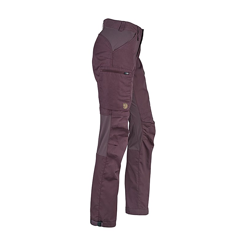Fjällräven Damenhose Kaipak Curved, port, Größe 48