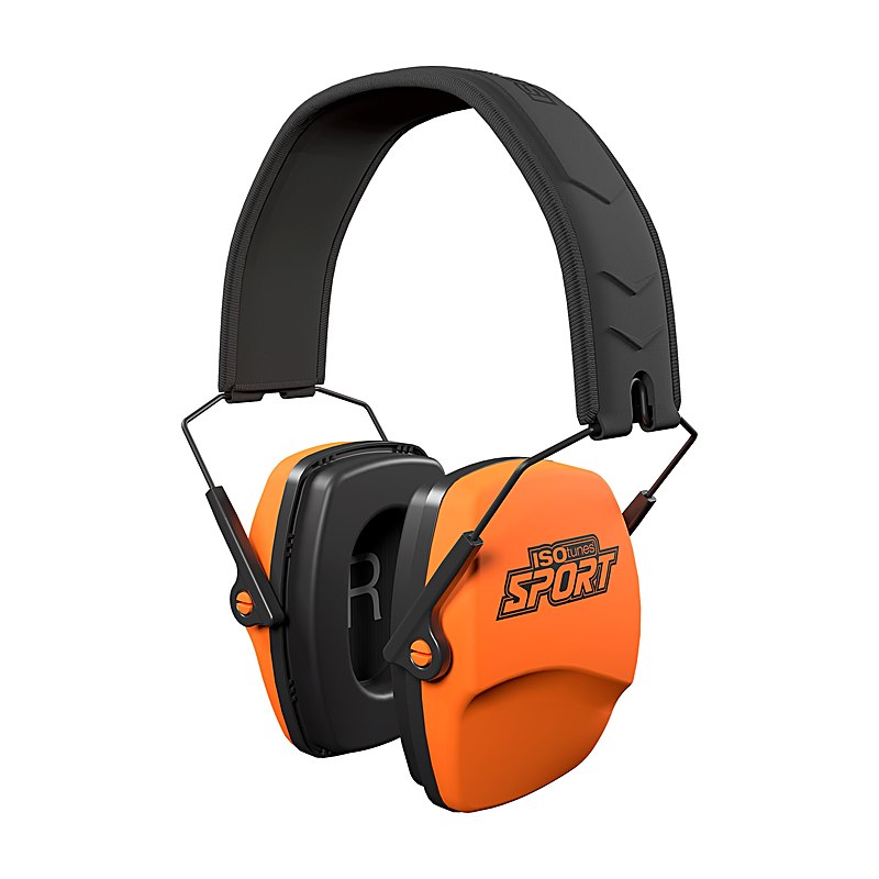 Isotunes Sport Gehörschutz Defy Slim Passive, safety orange