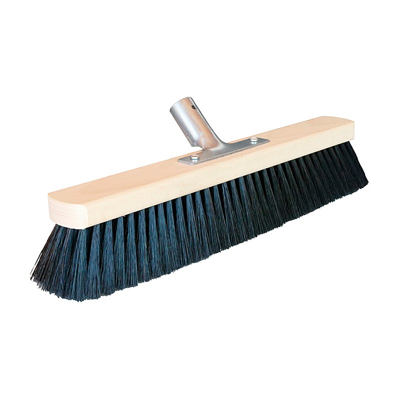 Georgi Saalbesen mit Metallstielhalter, Breite 80 cm