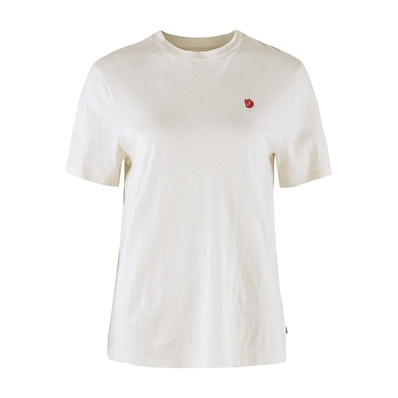 Fjällräven T-Shirt Hemp Blend, chalk white, Größe XS