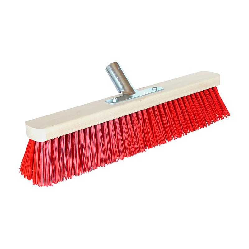 Georgi Outdoor-Besen Elaston mit Metallstielhalter, Breite 60 cm