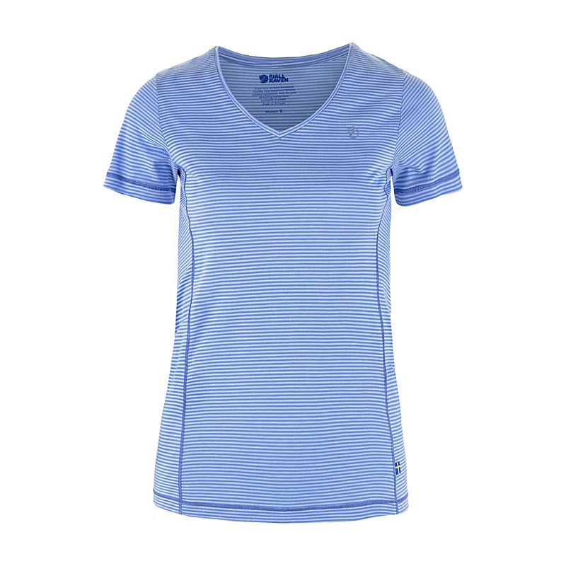 Fjällräven Damen-T-Shirt Abisko Cool, ultramarine, Größe XS