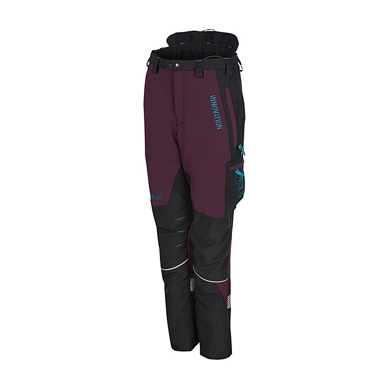SIP Protection Schnittschutz-Bundhose Canopy Air-Go Donna, burgundy red, Größe M