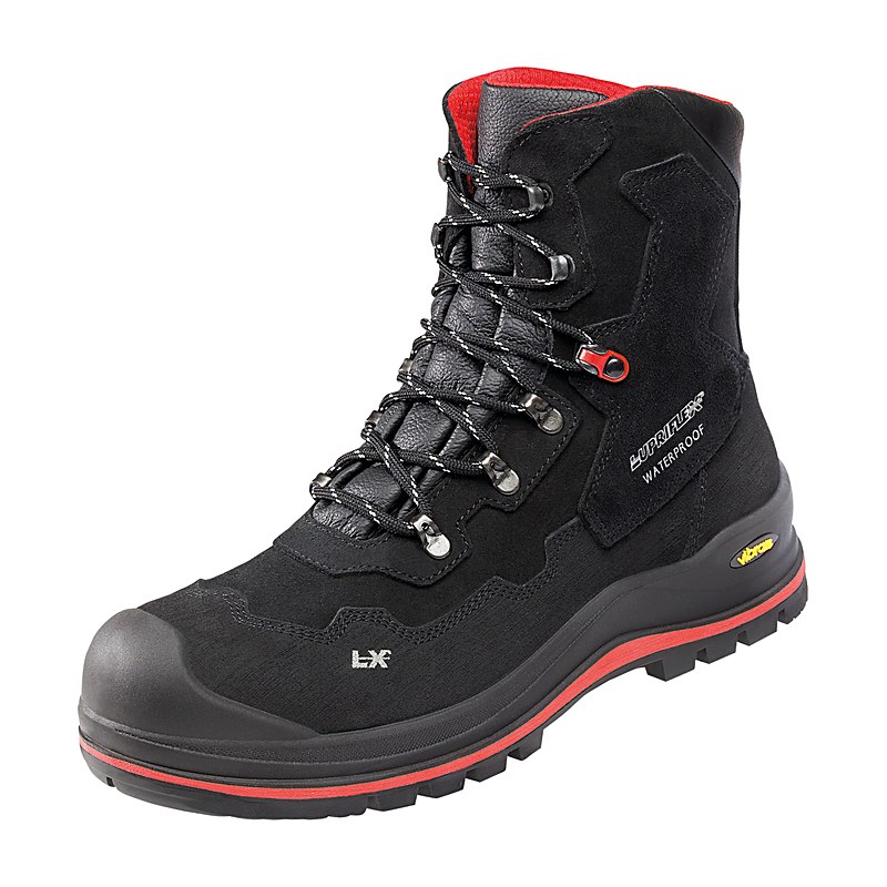 Lupriflex Sicherheitsstiefel Anti-Knick Industrie, schwarz, Größe 48