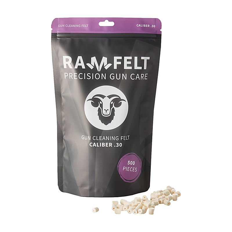 Ramfelt Laufreiniger für Büchsen, Kaliber 7,62 mm (.30), 500 Stück