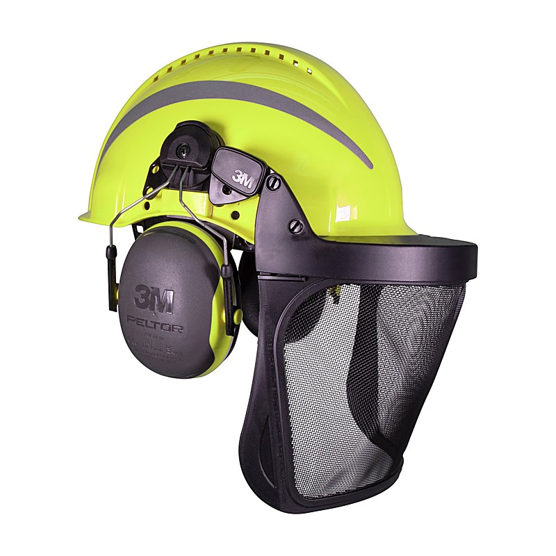 Peltor Kopfschutz-Kombination G3000M mit Reflex-Streifen, X4P3E, V5B, hi-viz