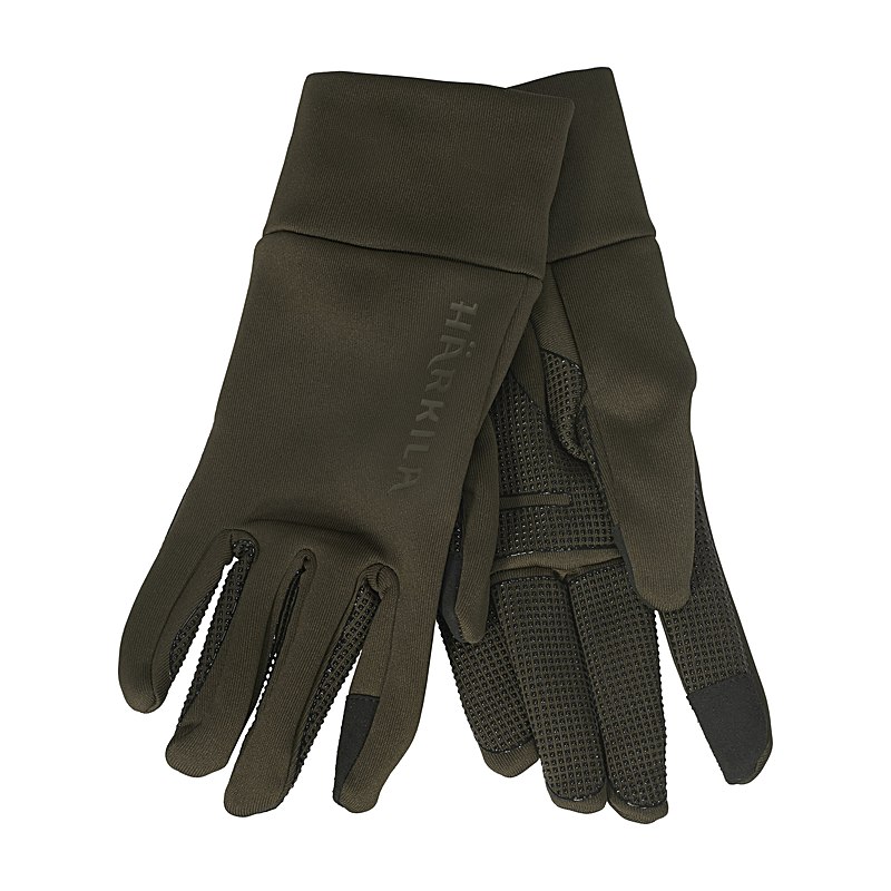Härkila Handschuhe Power Stretch, willow green, Größe XL