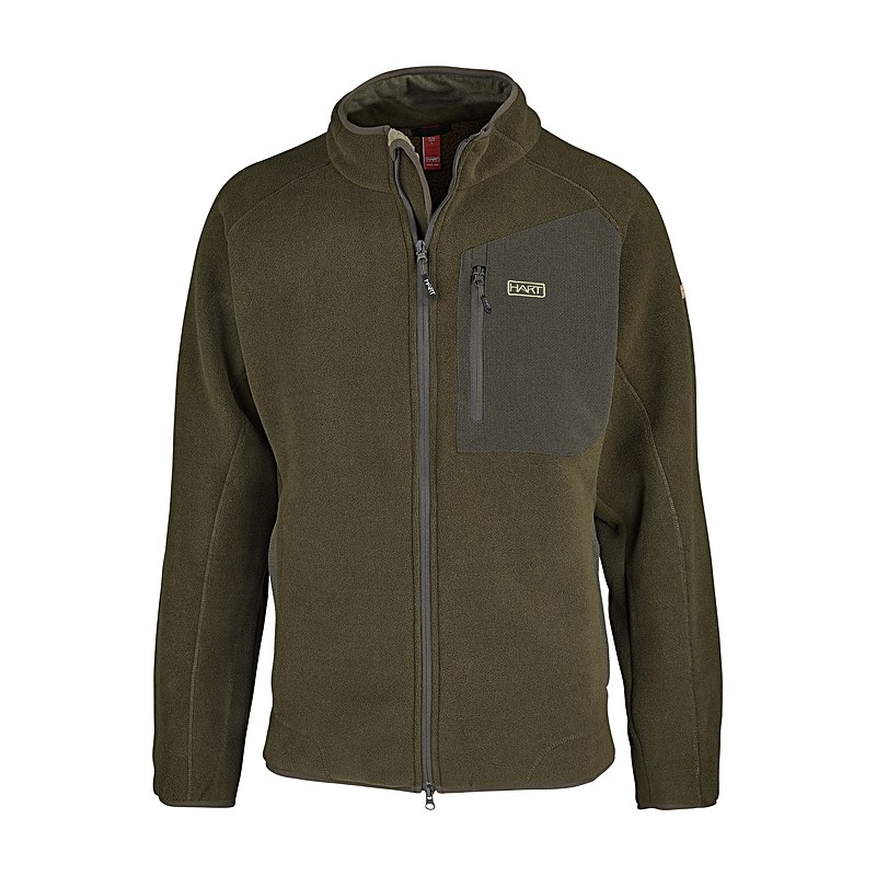 Hart Fleecejacke Garde XHP, oliv, Größe M