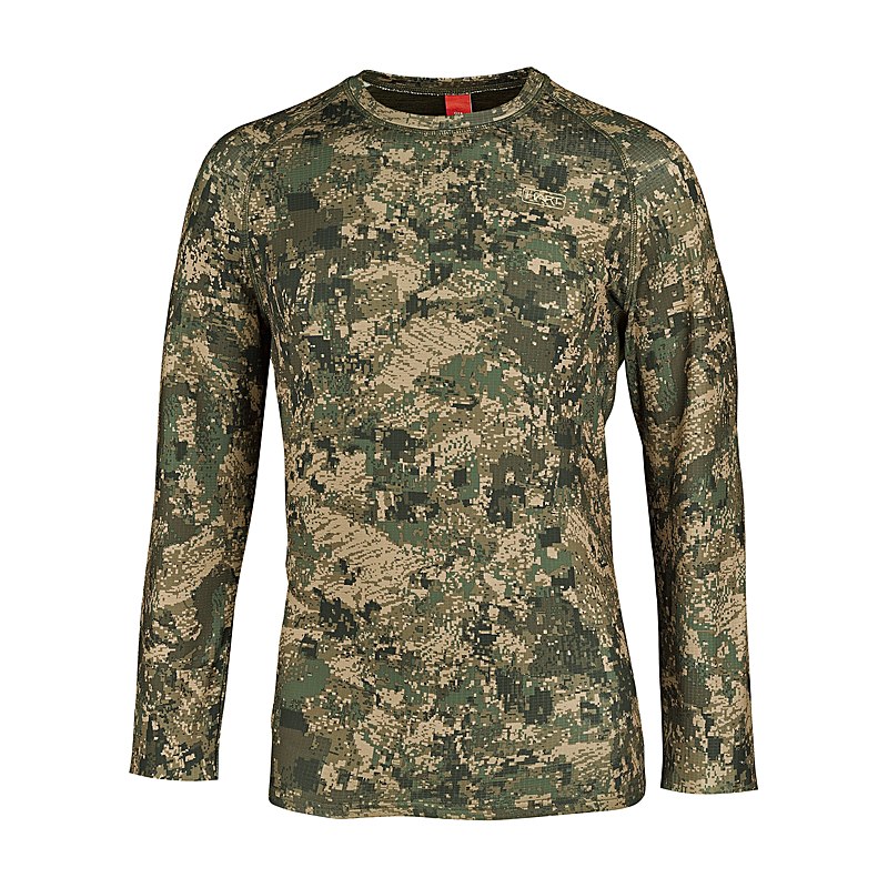 Hart Langarmshirt H-Trail-L, pixel forest, Größe L