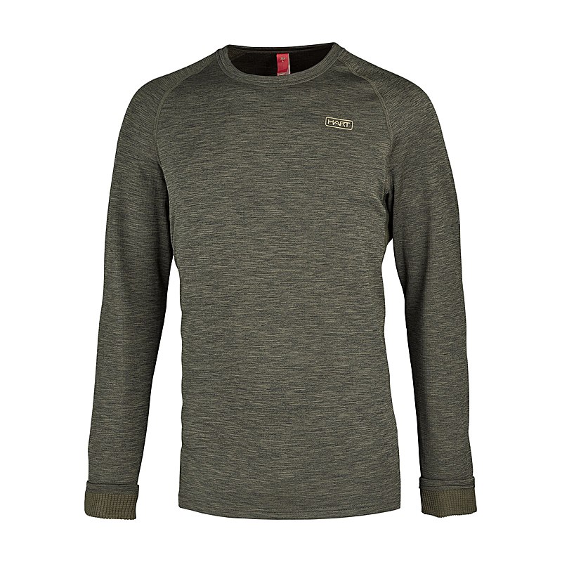 Hart Langarmshirt H-Trail-L, grün, Größe S