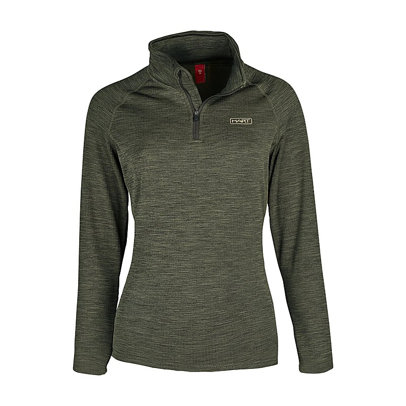Hart Langarmshirt H-Trail-ZN, grün, Größe M