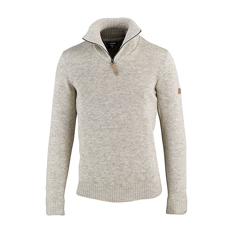 Ivanhoe Pullover NLS Elm Half Zip, birch, Größe XL