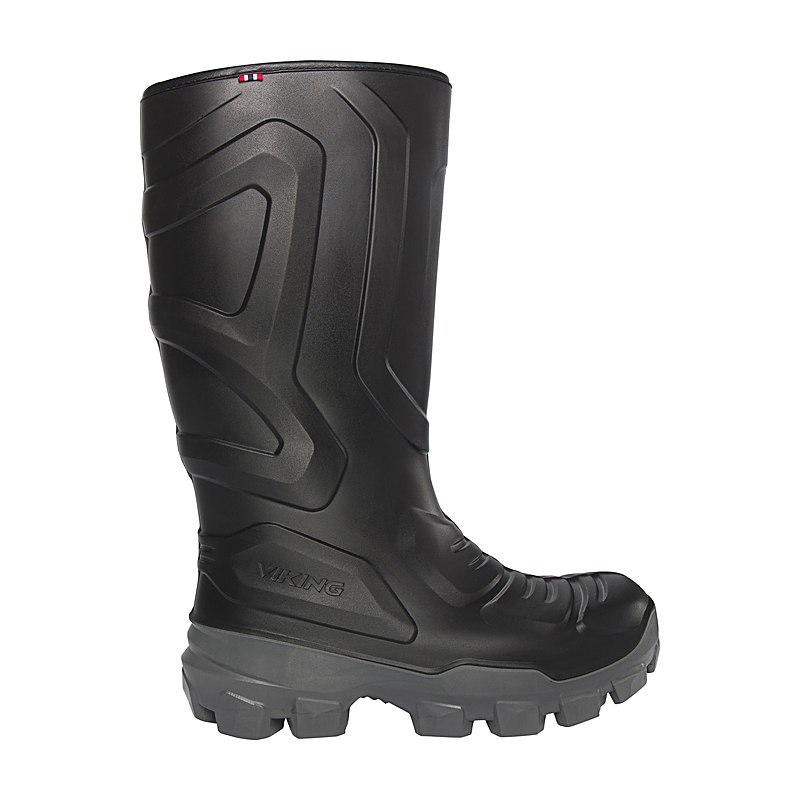 Viking Winter-Gummistiefel Icefighter II Warm, black-charcoal, Größe 37