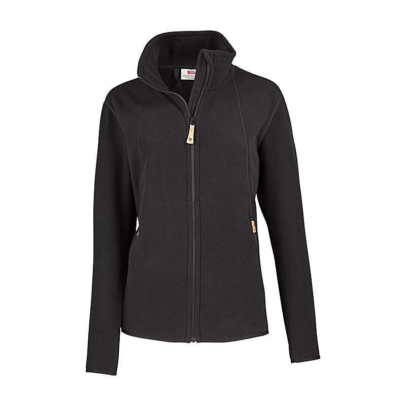 Fjällräven Damen-Fleecejacke Stina, black, Größe L