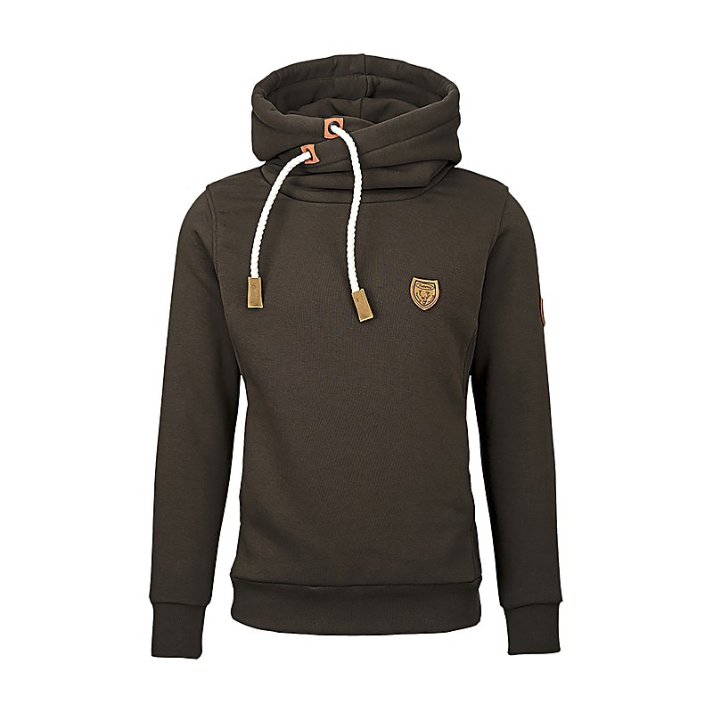 Hubertus Hoodie, oliv-braun, Größe XXL