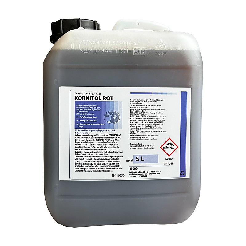 Kornitol rot, 5-l-Kanister