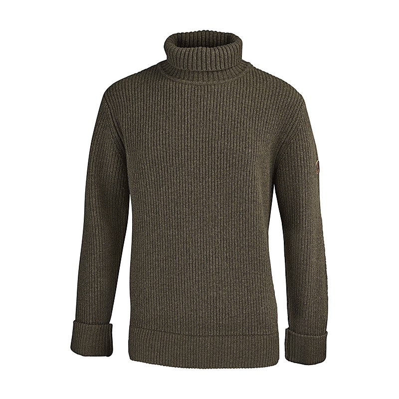 Nordforest Hunting Rollkragenpullover Vegard, brown, Größe XXL