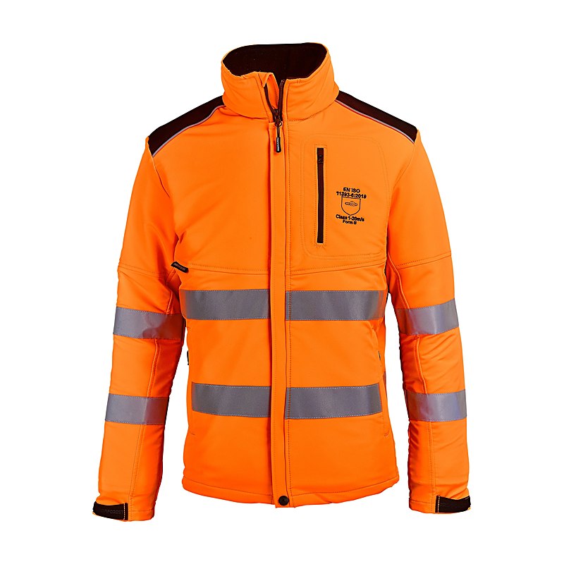Profiforest Schnittschutzjacke Visible, orange, Größe XS