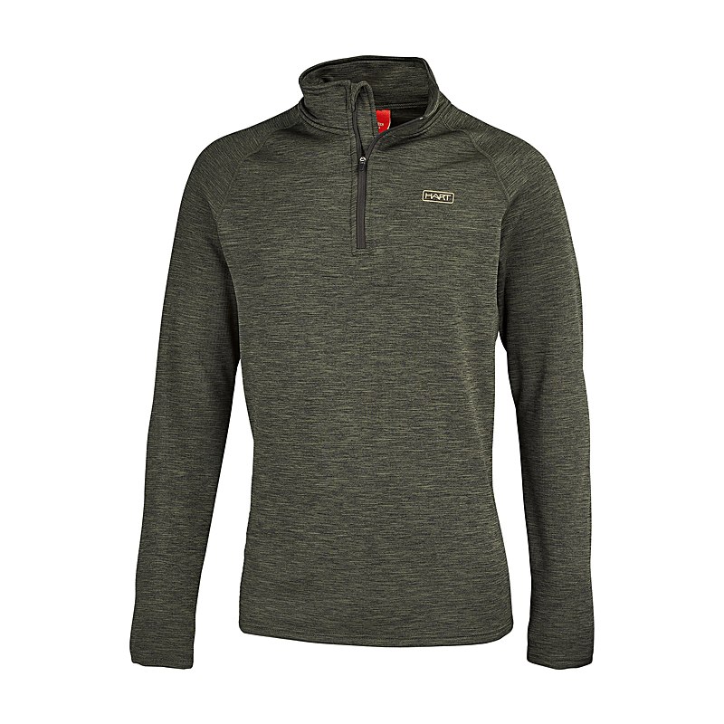 Hart Langarmshirt H-Trail-ZN, grün, Größe M