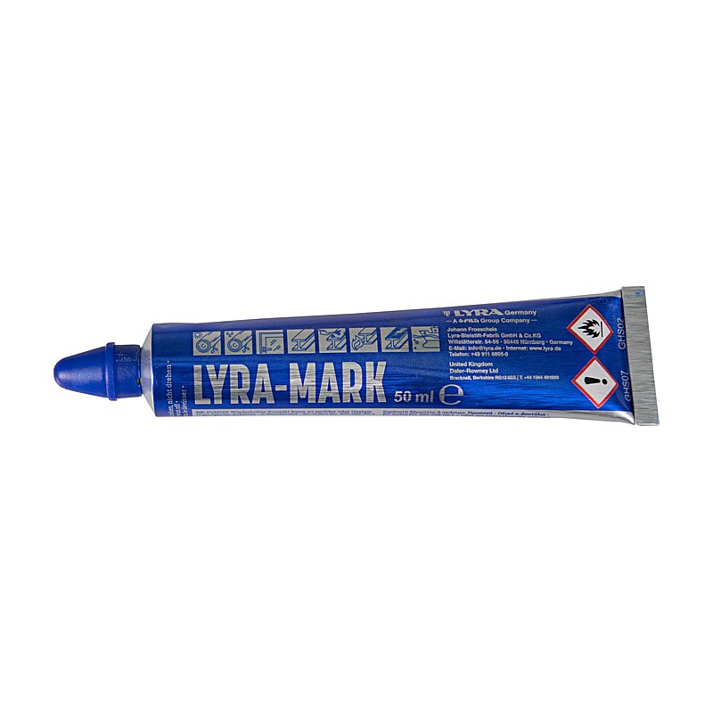 Lyra-Mark Markierungsfarbtube, blau