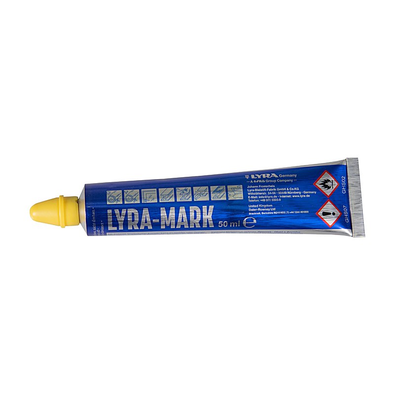 Lyra-Mark Markierungsfarbtube, gelb