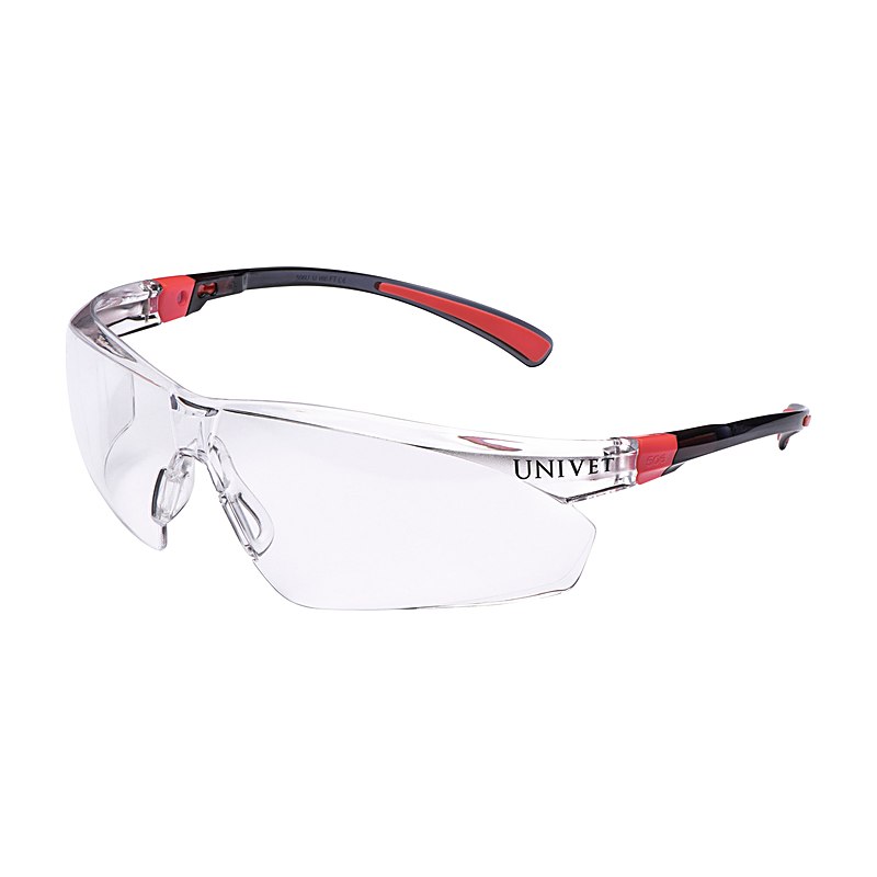 Univet Schutzbrille 506 UP, rot