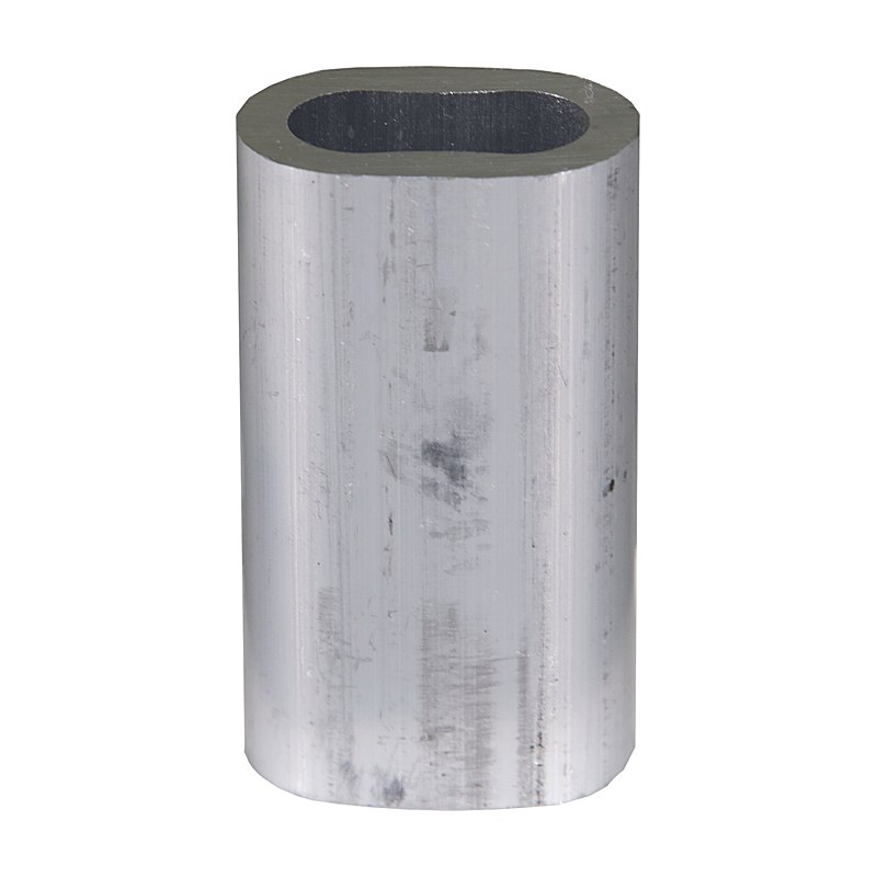 Aluminium-Pressklemme lang, 11 mm