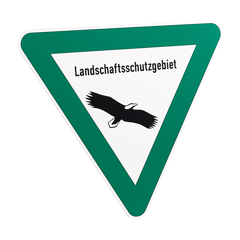Schild Landschaftsschutzgebiet