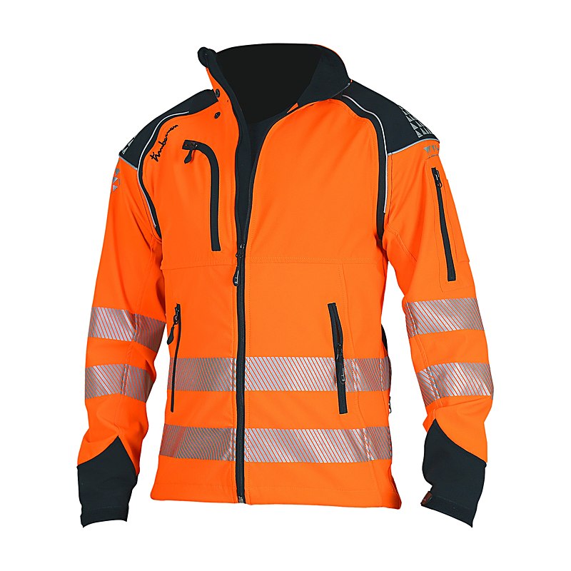 Timbermen Forstjacke Allround Hi-Vis, orange, Größe XL