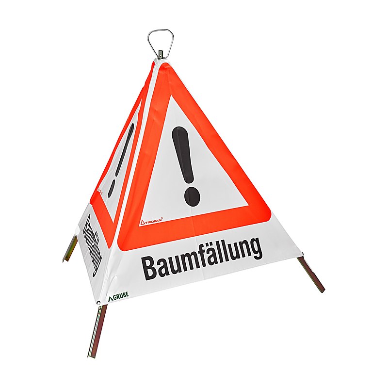 Faltsignal Baumfällung, Gewicht 2,3 kg