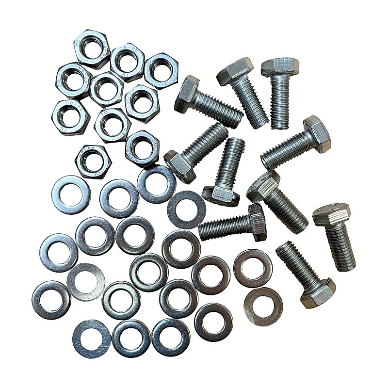 Schraubenset M8x20, Edelstahl