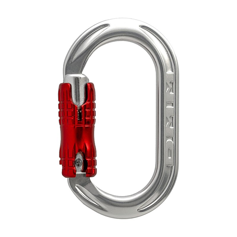 DMM Materialkarabiner XSRE Locksafe, silber