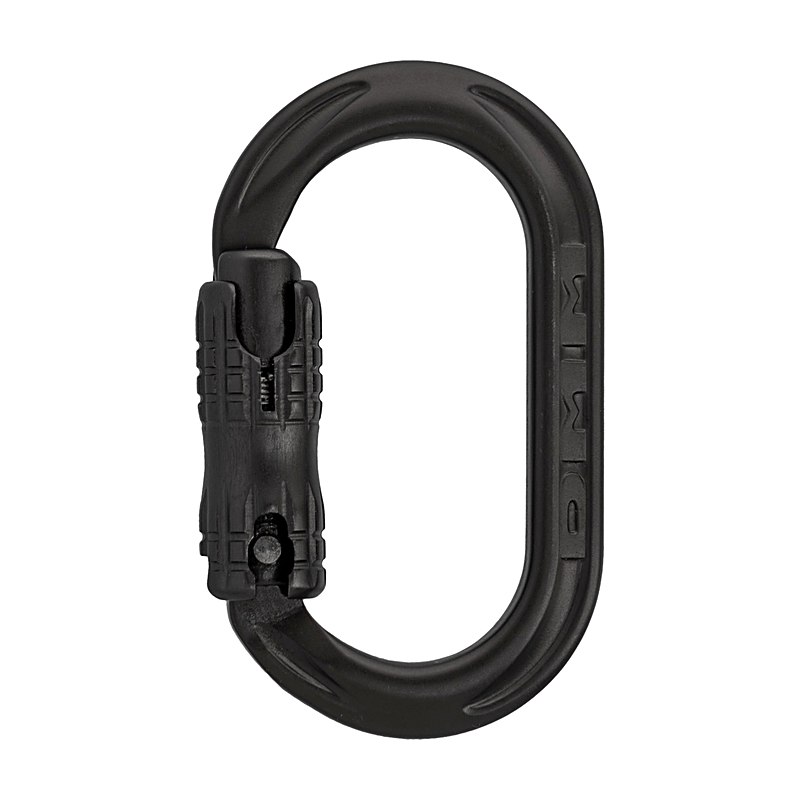 DMM Materialkarabiner XSRE Locksafe, matt grau